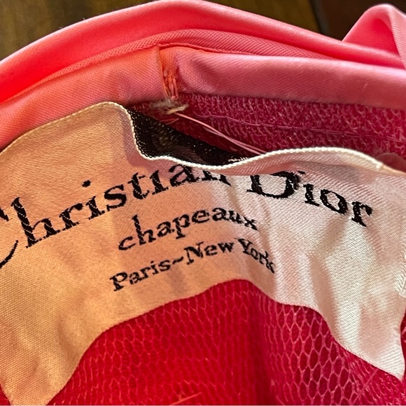 1960’s CHRISTIAN DIOR  FEATHER TURBAN - Picture 14 of 16